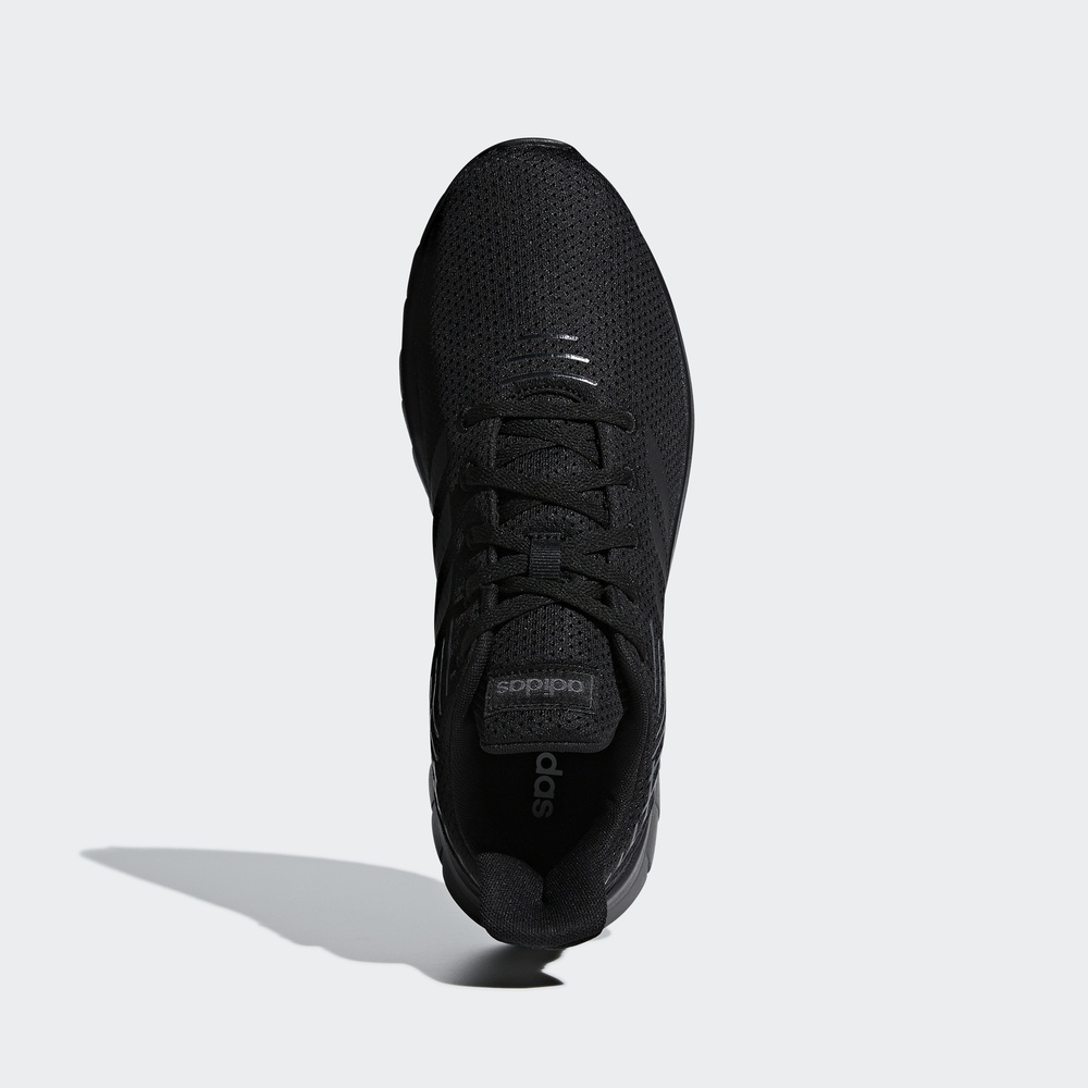 Adidas阿迪达斯跑步鞋男子夏季黑武士减震低帮透气运动鞋F36333-图1