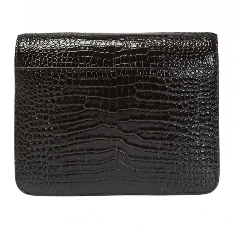 ysl /圣罗兰20春夏黑色牛皮斜挎包 联采海外女士包袋