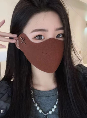 秋冬防风防寒防晒高颜值面罩女