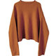 The cover is flower cashmere yakyon colors, long -sleeved coarse sweaters