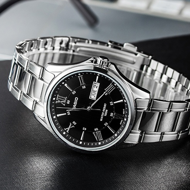 1A 1384D MTP 手表男士商务石英钢铁之心非机械 edifice 卡西欧 casio 1A 1384D MTP 手表男士商务石英钢铁之心非机械 edifice 卡西欧 casio