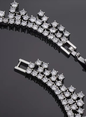 Hera微镶锆石项链璀璨大气防过敏