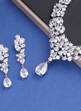 Hera项链超闪百搭宴会敬酒服配饰