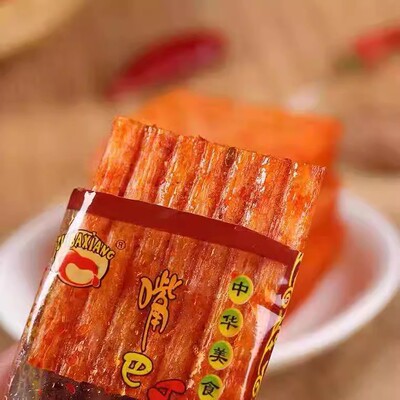 嘴巴香辣条110包大刀肉