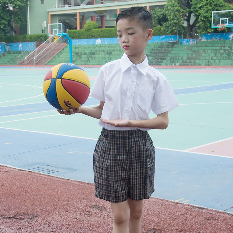 深圳校服小学生礼服男女童夏季礼服套装短袖衬衣短裤校服裙礼服裙