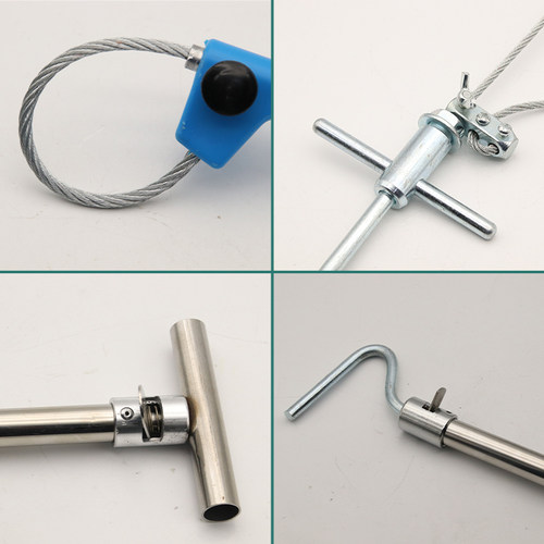 牧多多不锈钢套猪器猪用保定器套猪嘴神器母猪套索杆养殖场抓猪器 - 图2