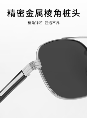 2026新款大框男士偏光太阳镜开车专用防紫外线近视墨镜潮痞帅大脸