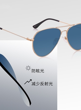 防眩光，凹面太阳镜男开车专用