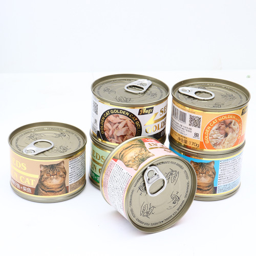 惜时旗舰店泰国进口猫罐头大金罐成猫营养猫咪零食170g*24罐 整箱 - 图3