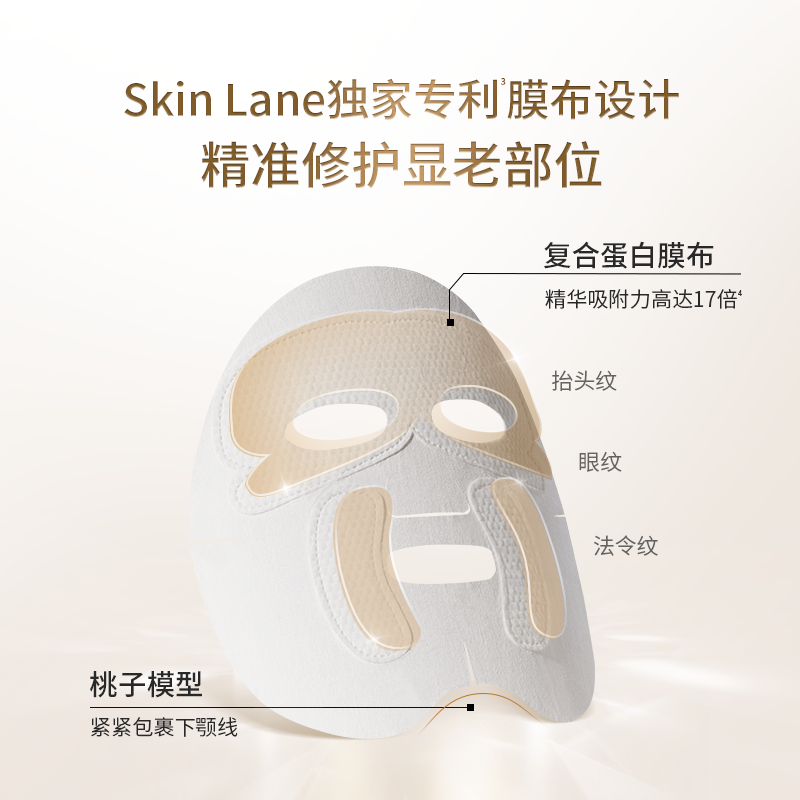 日本肌侣黄金女补水抗皱面膜 肌侣贴片面膜