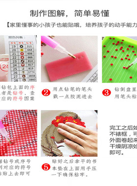 5d钻石画4任意尺寸满钻客厅动物风景diy圆钻方钻砖石画厂
