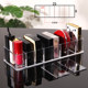 Eyeshadow lipstick drawer divided cosmetics storage box