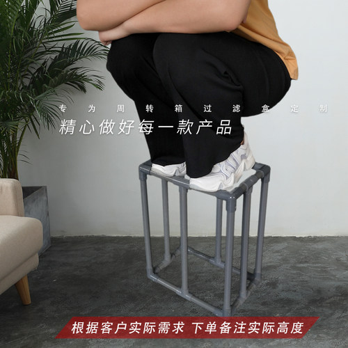 鱼缸鱼池自制上置过滤箱过滤盒diy 架子支撑底座收纳置物落地架子 - 图1