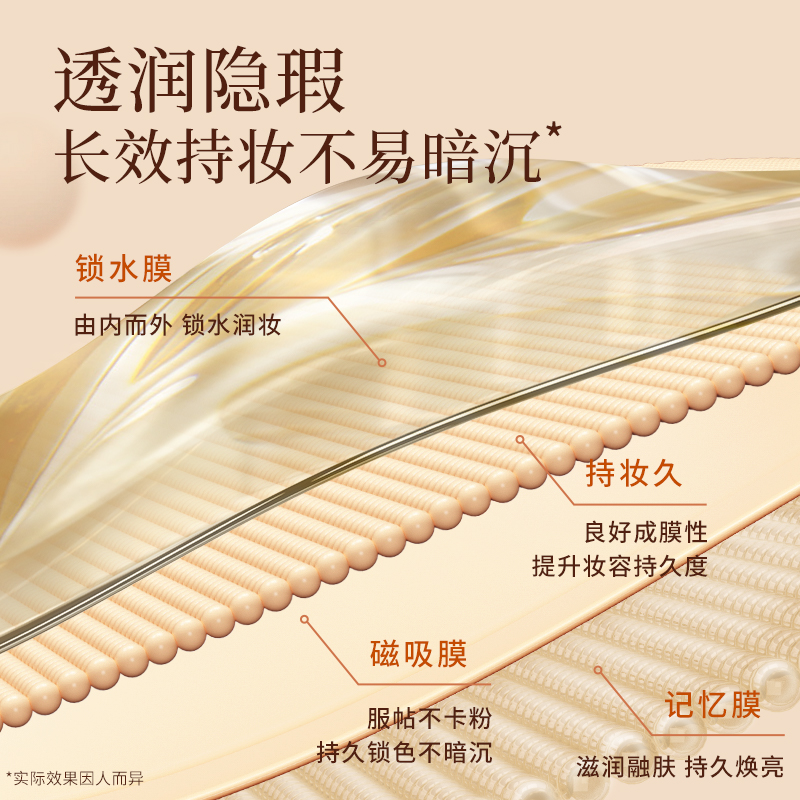 【双11抢先付定】tommark唐魅可奶茶金砖养肤粉底滋润遮瑕不脱妆