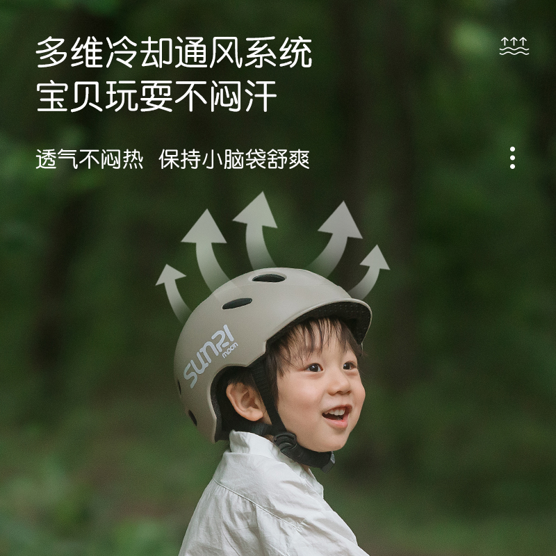 Sunrimoon children's helmet riding safety protective gear