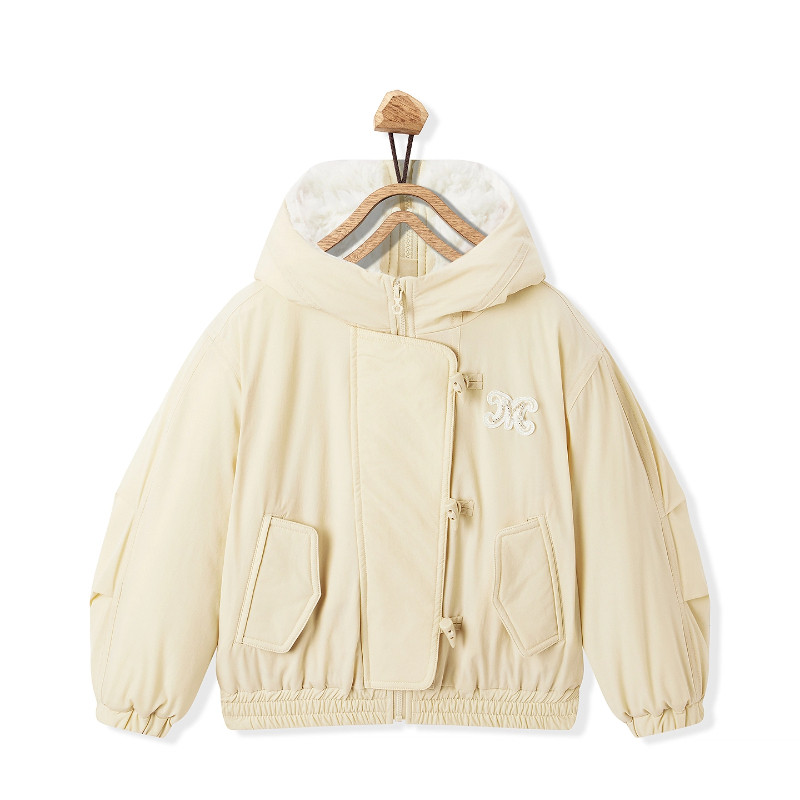 Mini Peace仿裘皮外套太平鸟童装女童外套秋冬装夹克F2AEF4105,淘宝优惠券,粉丝福利购,淘宝优惠卷