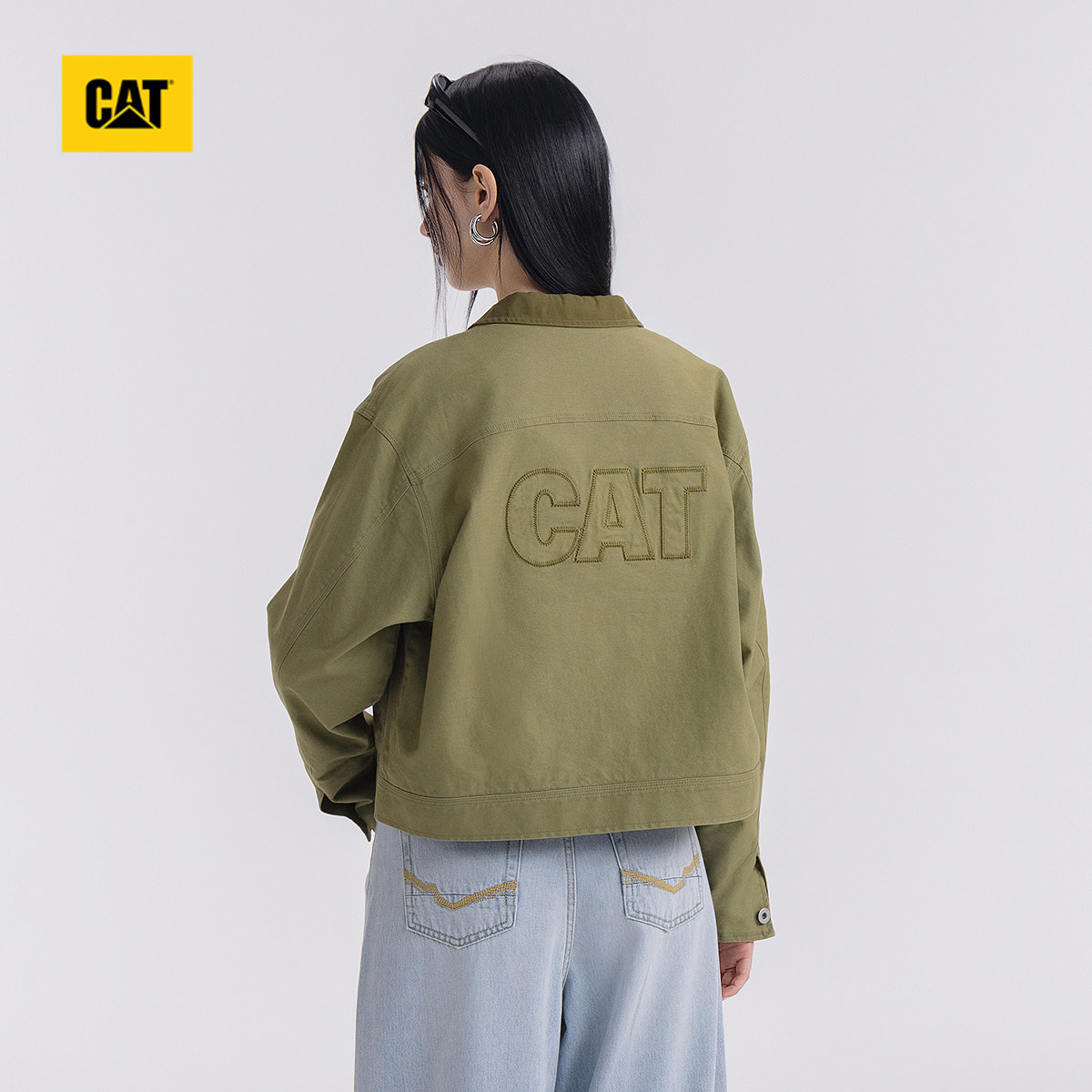 CAT卡特 女士 复古 夹克外套,淘宝优惠券,粉丝福利购,淘宝优惠卷