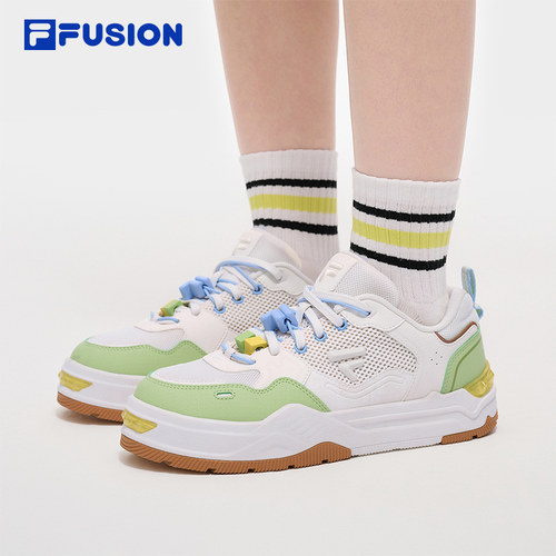 FILA FUSION斐乐潮牌硬糖滑板鞋女2025夏运动鞋女鞋T12W522915F - 图2