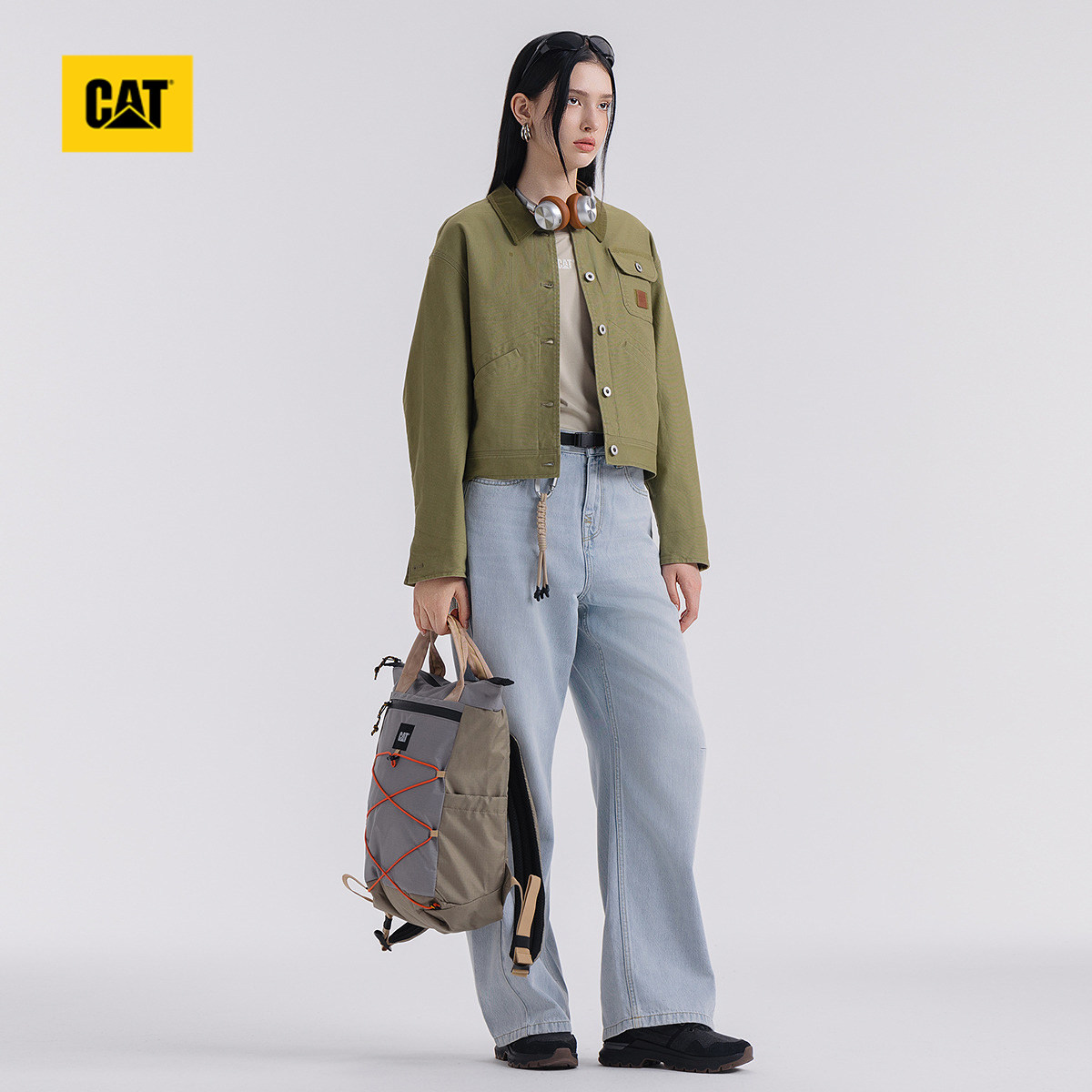 CAT卡特 女士 复古 夹克外套,淘宝优惠券,粉丝福利购,淘宝优惠卷