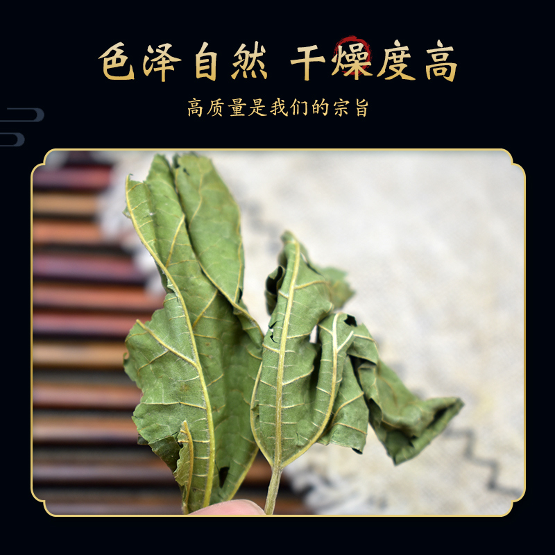 桑叶中药材 霜后霜打桑叶茶干桑叶粉可搭茯苓桑叶莲子佛手玉米须 - 图0