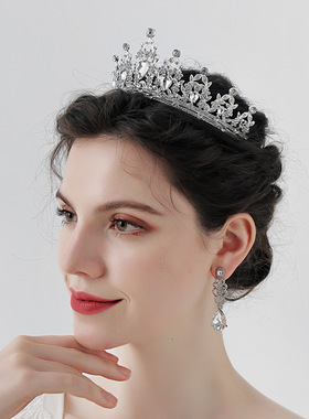 Bridal Accessories Alloy Crown Wedding Dress Headwear头饰