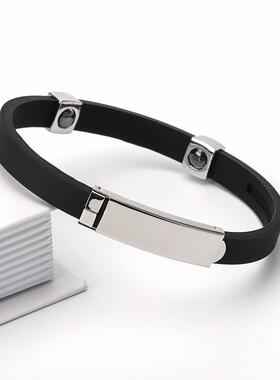 人体无线负离子硅胶防静电手环冬季男女运动手环去除静电释放神器