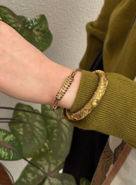 MARIE LAURE CHAMOREL 手工编织精致叠加百搭高级感色彩手链手绳