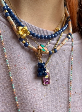 特价ROUNDFACE Sorbet雪葩Minty薄荷味Midsummer仲夏Breeze项链