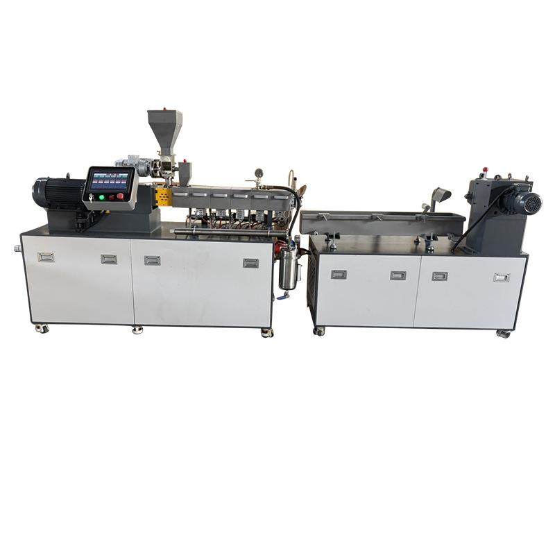 双螺杆挤出机PE/EVA填充母粒改性塑料造粒实验室混炼挤出机,淘宝优惠券,粉丝福利购,淘宝优惠卷