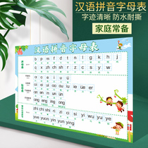 First grade Hanyu pinyin 26 words mother table wall stickles wallchart elementary school sound mother rhyme overall admit reading syllabi stickup