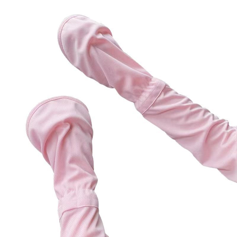 Driving sun protection gloves, ice silk sun protection sleeves, women's UV protection, cycling ice sleeves, arm guards, loose hand sleeves, summer