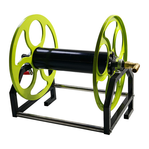 4分6分1寸水管收纳架加厚卷管架子手摇绕管铁架喷雾器打药管卷管 - 图3