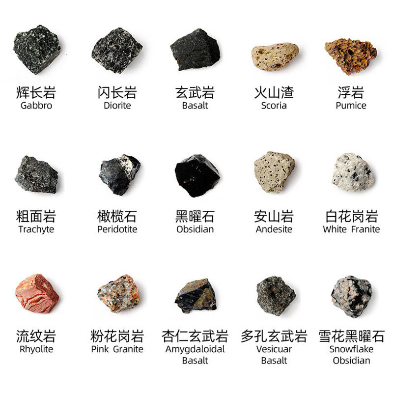 6 Natural Ore Mining Children S Volcano Digging Gemstone Head Cognitive Science Science Experiment Early Education Educational Toys
