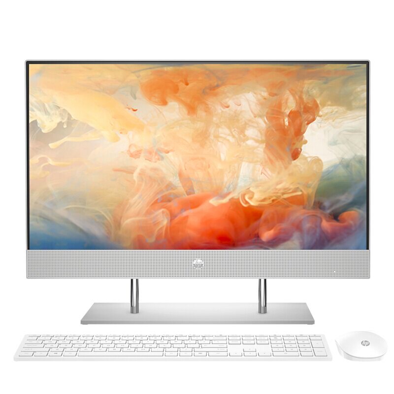 hp /惠普一体机台式10全套台式机 惠普花纳一体机