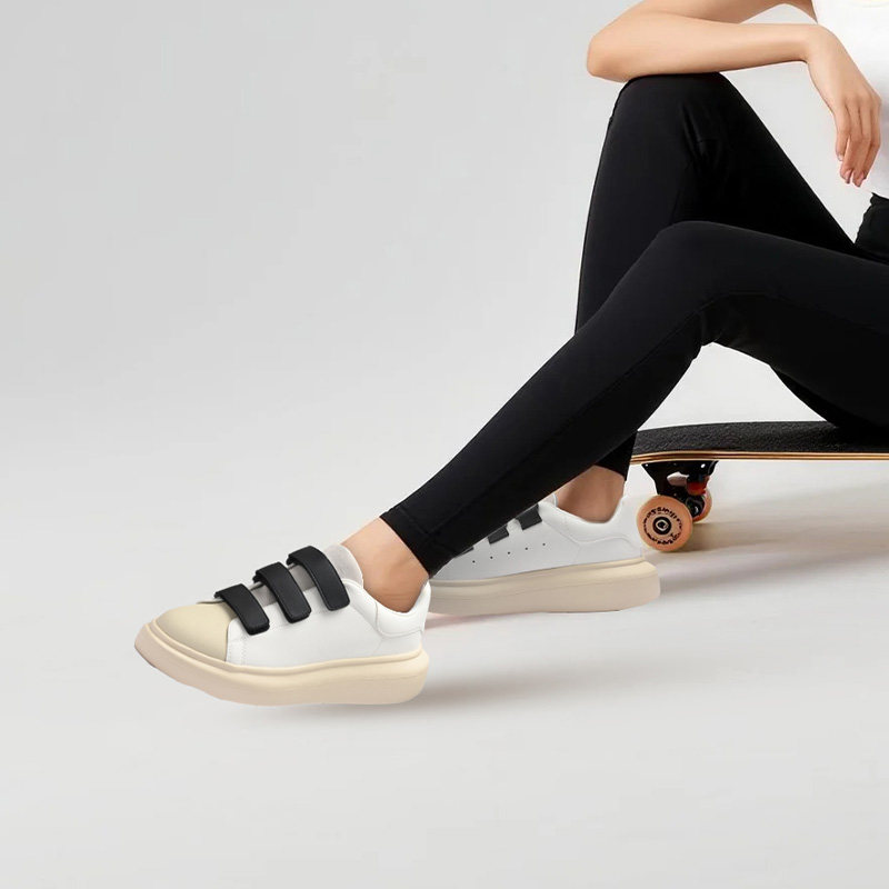 多走路星途丨魔术贴小白鞋2026新款百搭休闲运动鞋松糕厚底板鞋,淘宝优惠券,粉丝福利购,淘宝优惠卷