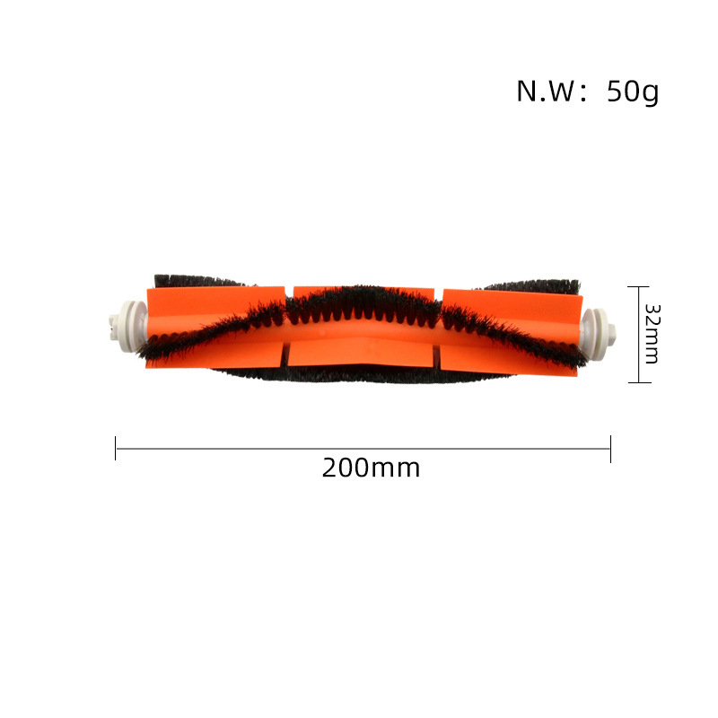 适用石头小米家扫地机器人主刷配件S5MAX/T6/1S/S6MaxV滚刷毛刷 - 图0