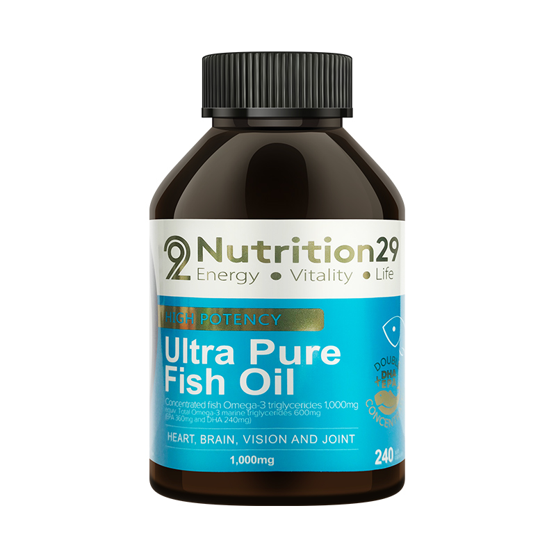 nutrition29海外旗舰店澳洲深海鱼油软胶囊 澳大利亚进口N29纽西臣深海鱼中老年omega33