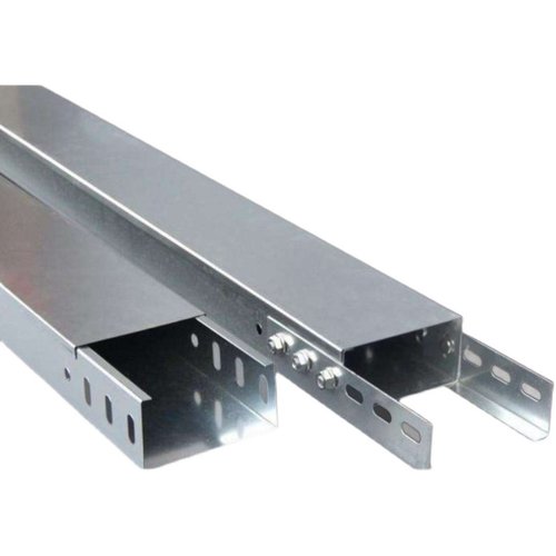 防火喷塑铝合金不锈钢金属线槽热镀锌槽式梯式大跨距钢制电缆桥架 - 图3