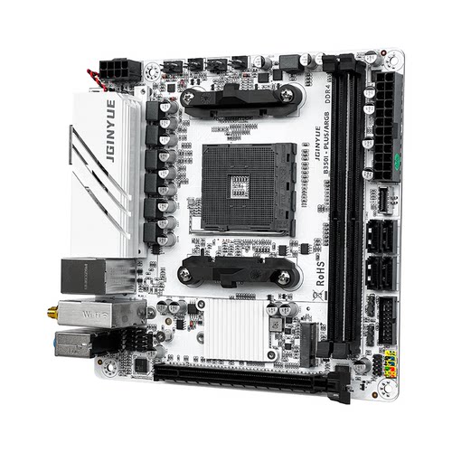 精粤B350 B450主板AM4锐龙DDR4游戏替A320 R3 R5 R7 2600 3600 - 图3