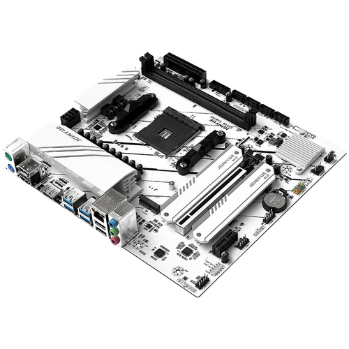 精粤B550主板ARGB排针AMD AM4游戏电脑台式机兼容4000/5000处理器 - 图1