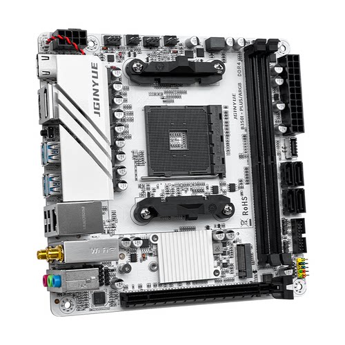 精粤B350 B450主板AM4锐龙DDR4游戏替A320 R3 R5 R7 2600 3600 - 图1