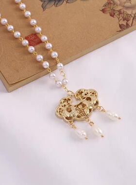 合金材质合金软璎珞项链