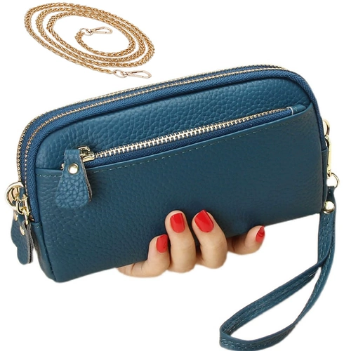 Маленькая сумка клатч, ключница для матери, кожаный кошелек, небольшая сумка, из натуральной кожи