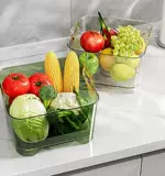 Легкая роскошная мытья овощная голубая кухонная рисунка базовый бассейн сетка красные фруктовые диск.