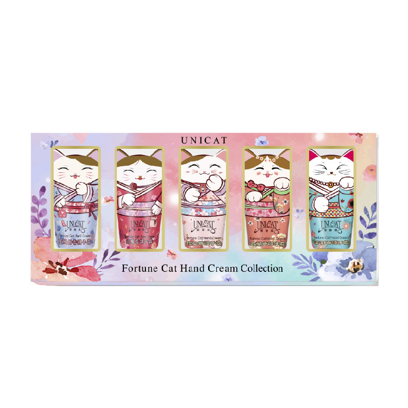 变脸猫套装礼盒保湿滋润放护手霜 unicat变脸猫护手霜