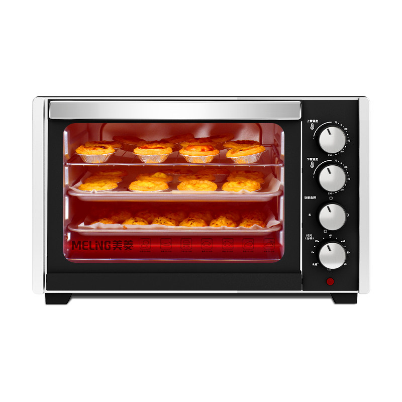 美菱家用小型大容量35l升电烤箱 美菱卡萨丁电烤箱