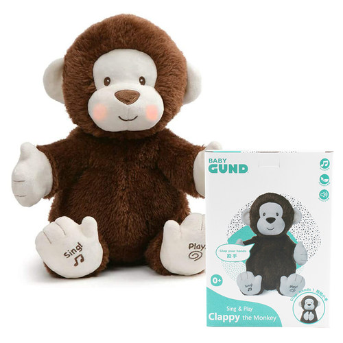 Baby gund菲比小象小兔小猴躲猫猫婴儿玩偶大象安抚玩具毛绒公仔 - 图2