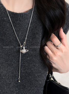 西太后土星轻奢精致高级感项链