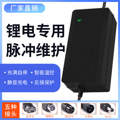 锂电池电动车充电器48V2A36V60V24V72V电车锂离子哈雷平衡车通用 - 图2