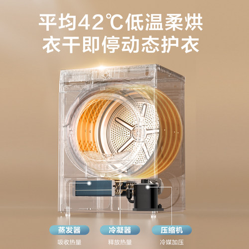 小天鹅10公斤洗烘套装TG12VE10PRO+TH12VE10PRO - 图3
